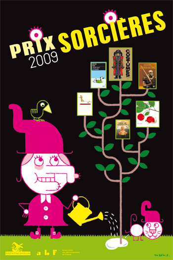 Affiche prix sorcières 2009