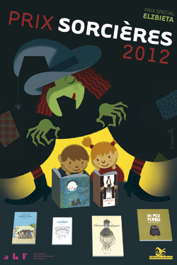 Affiche du prix Sorcières 2012