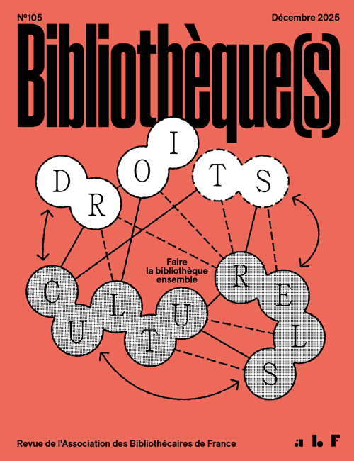 Couverture Biblioth&egrave;que(s) n&deg;105